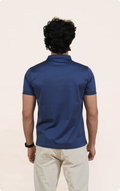 EXPLORER - Giza Cotton Tee (Navy)