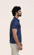 EXPLORER - Giza Cotton Tee (Navy)