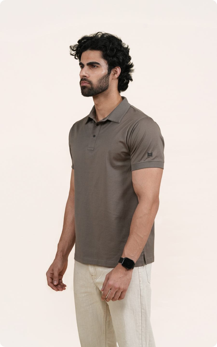 EXPLORER - Giza Cotton Tee (Brown)