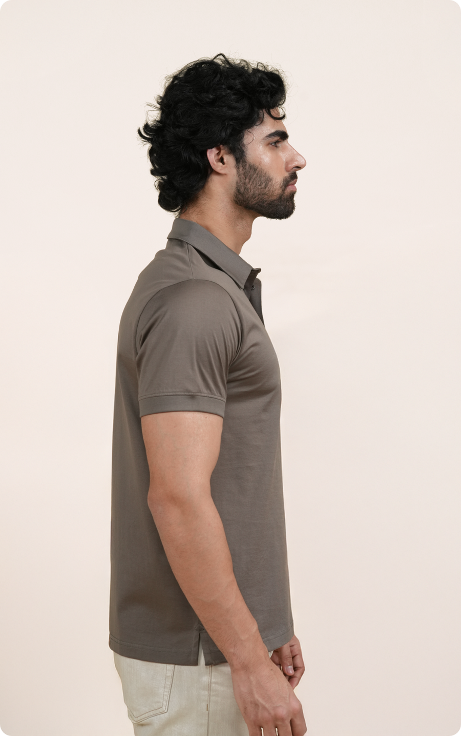 EXPLORER - Giza Cotton Tee (Brown)