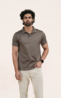 EXPLORER - Giza Cotton Tee (Brown)