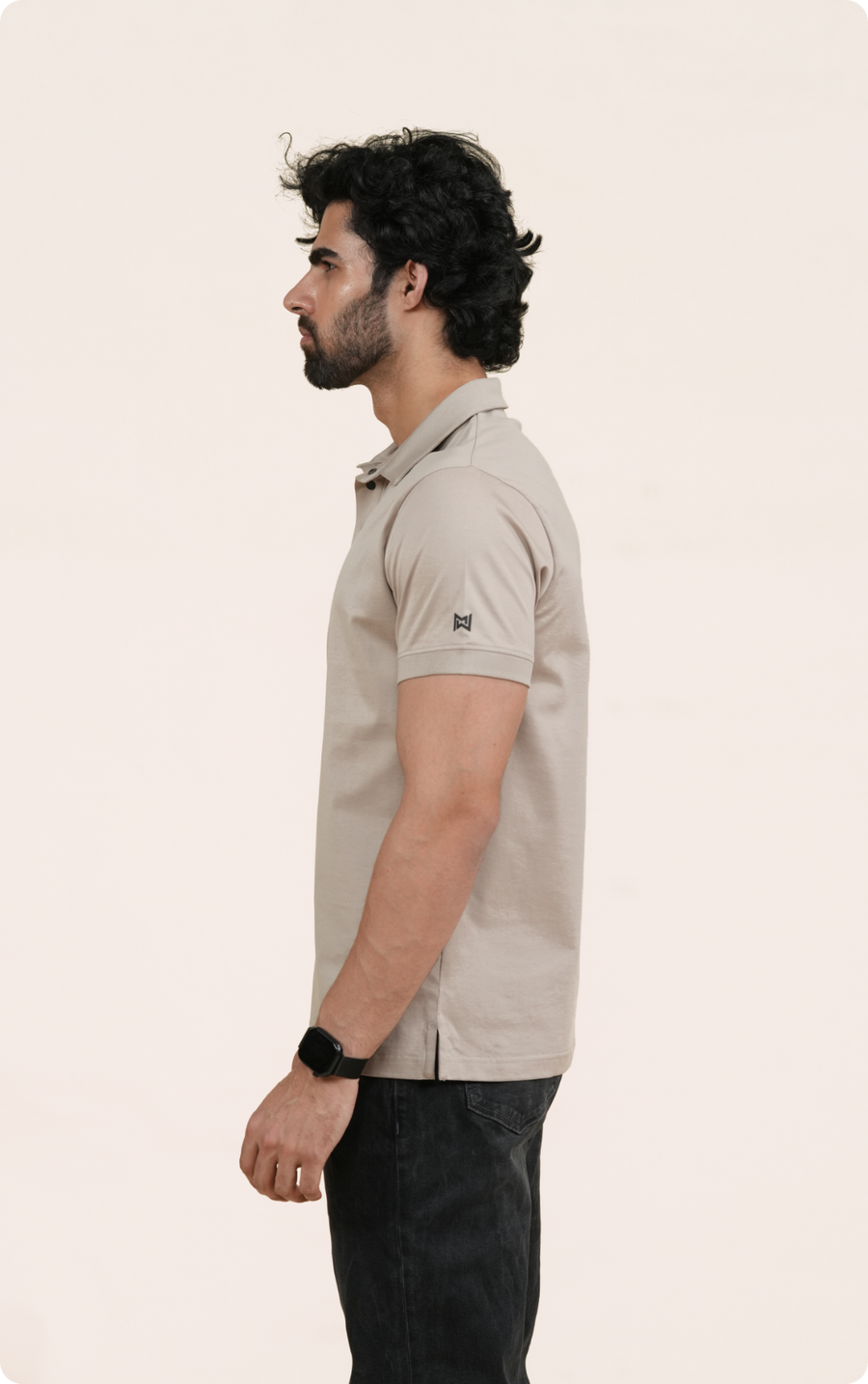 EXPLORER - Giza Cotton Tee (Beige)