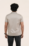 EXPLORER - Giza Cotton Tee (Beige)