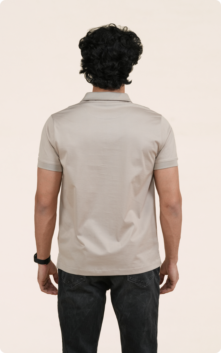 EXPLORER - Giza Cotton Tee (Beige)