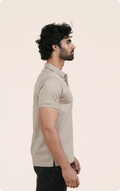 EXPLORER - Giza Cotton Tee (Beige)