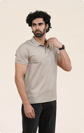 EXPLORER - Giza Cotton Tee (Beige)