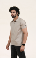 EXPLORER - Giza Cotton Tee (Beige)