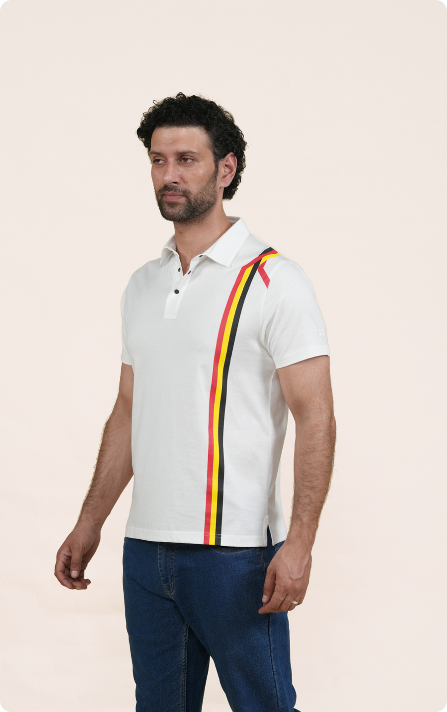 NOMAD - Giza Cotton Polo T-Shirt