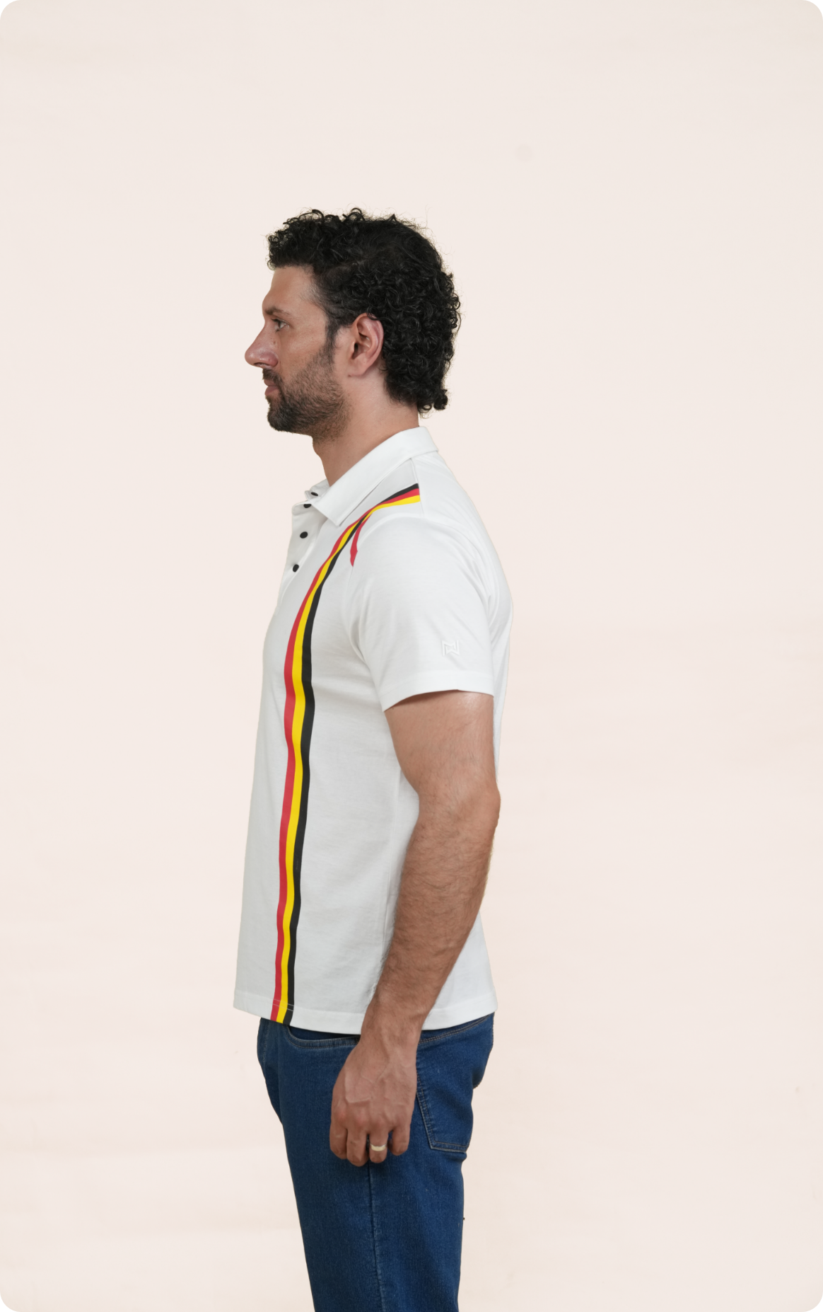 NOMAD - Giza Cotton Polo T-Shirt
