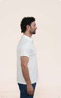 NOMAD - Giza Cotton Polo T-Shirt