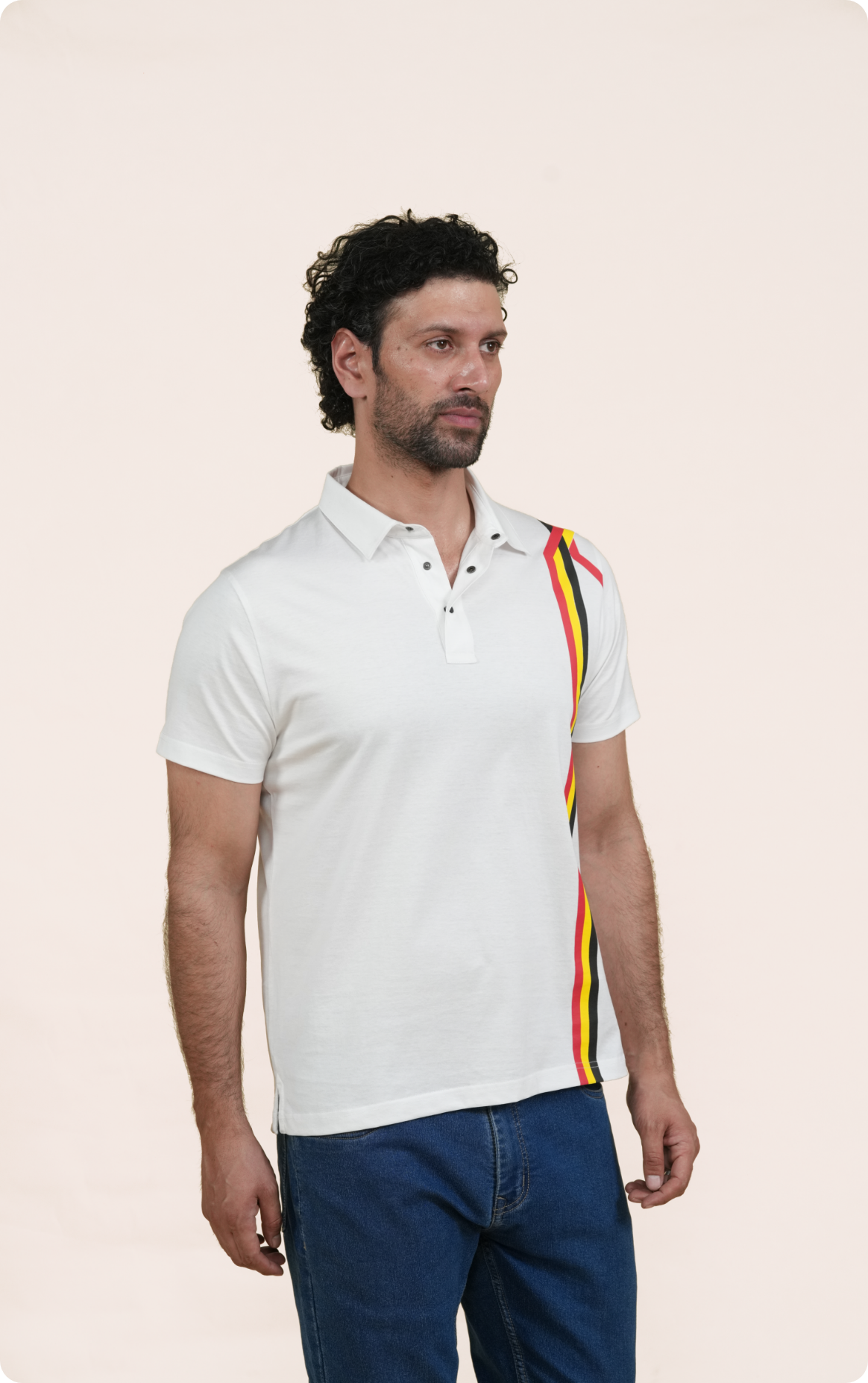 NOMAD - Giza Cotton Polo T-Shirt