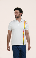NOMAD - Giza Cotton Polo T-Shirt