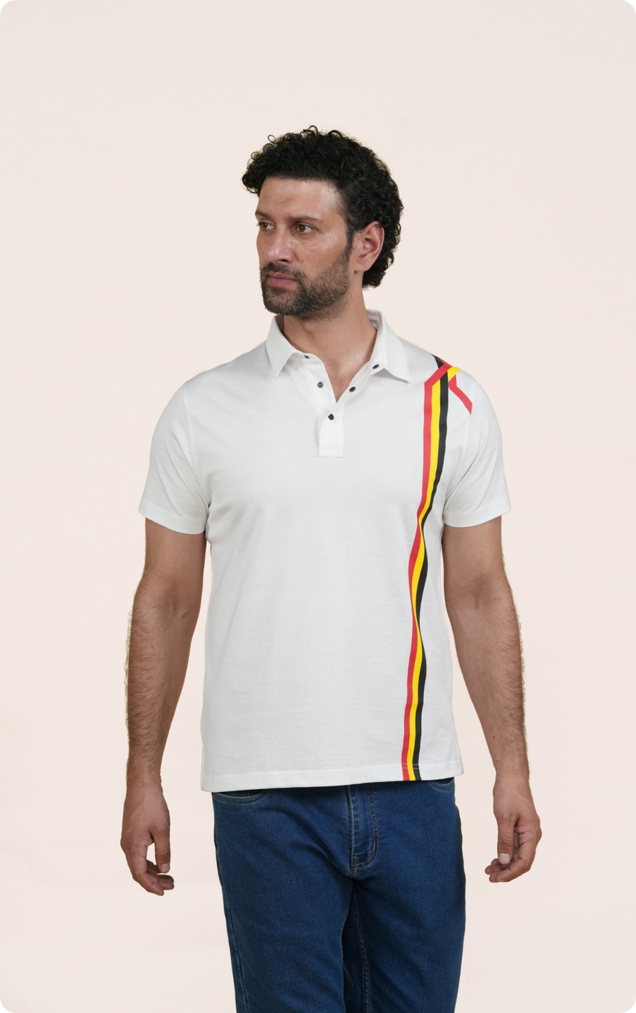 NOMAD - Giza Cotton Polo T-Shirt