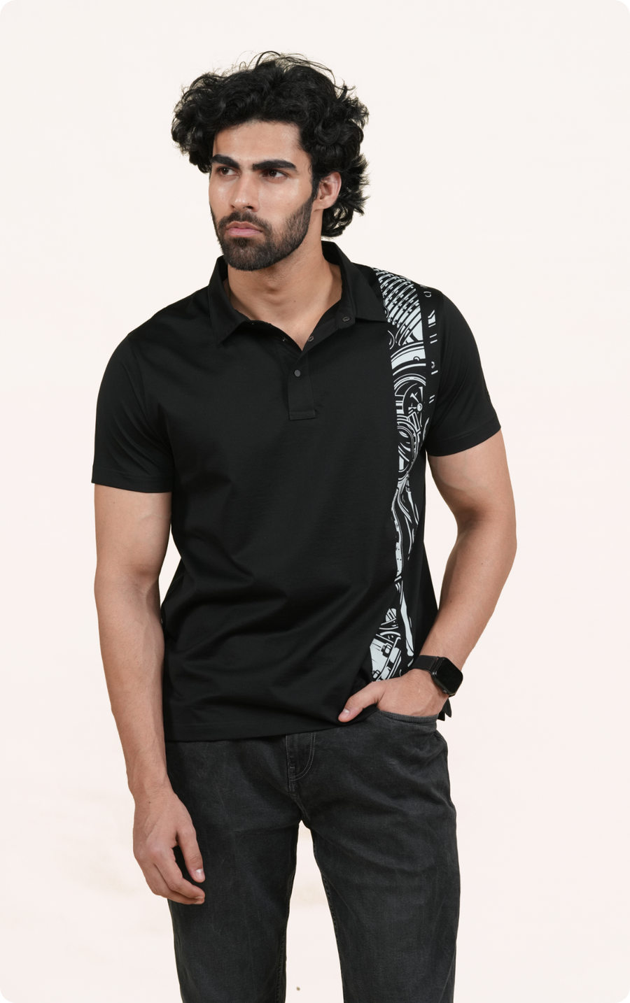 ODYSSEY - Giza Cotton Polo T-Shirt