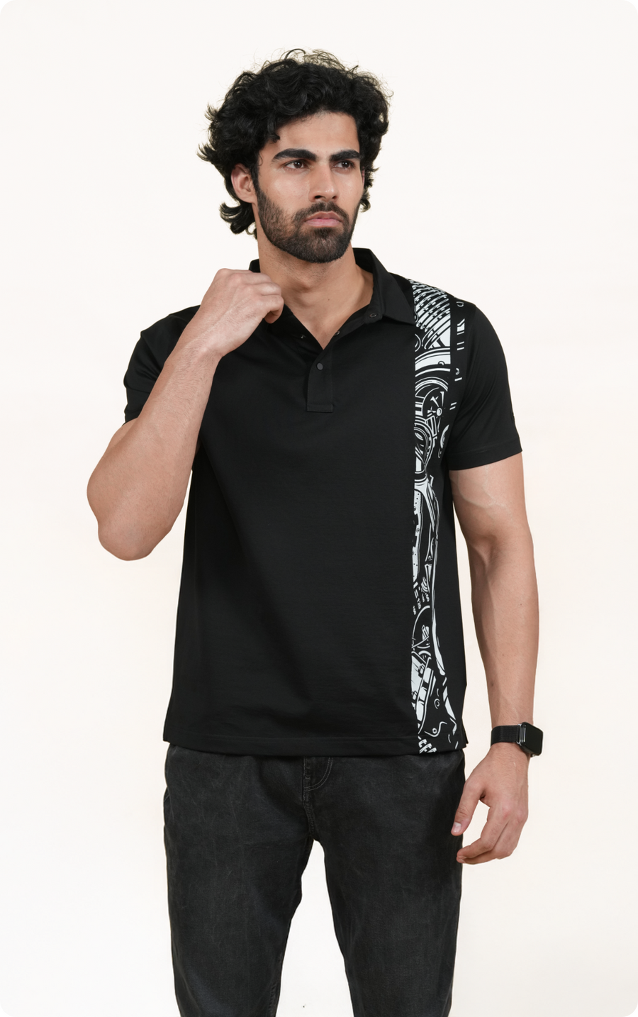 ODYSSEY - Giza Cotton Polo T-Shirt