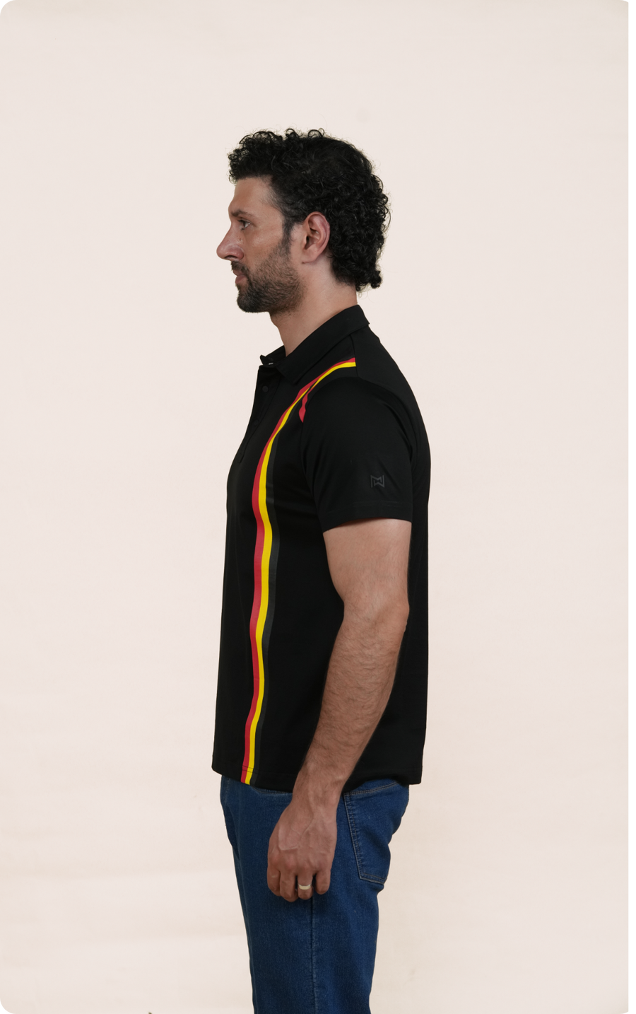NOMAD - Giza Cotton Polo T-Shirt