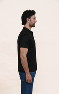 NOMAD - Giza Cotton Polo T-Shirt