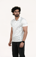 ODYSSEY - Giza Cotton Polo T-Shirt (White)