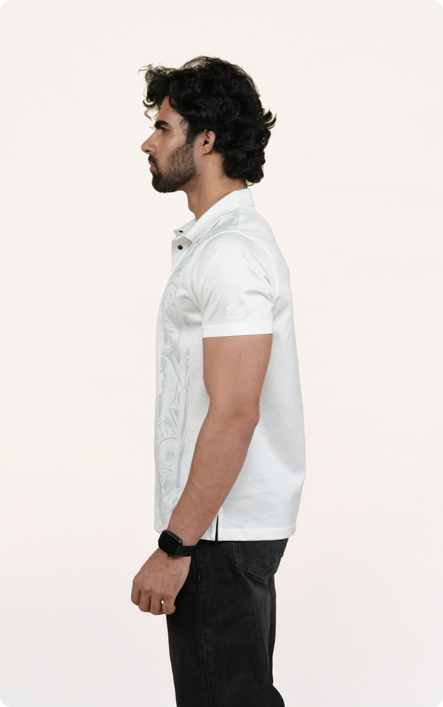 ODYSSEY - Giza Cotton Polo T-Shirt (White)