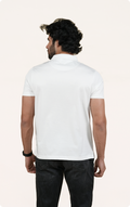 ODYSSEY - Giza Cotton Polo T-Shirt (White)